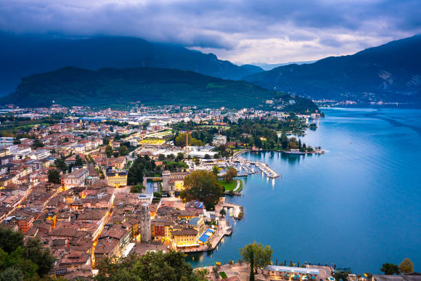 istock Lake Garda, Italy from above Riva Del Garda 2191504028