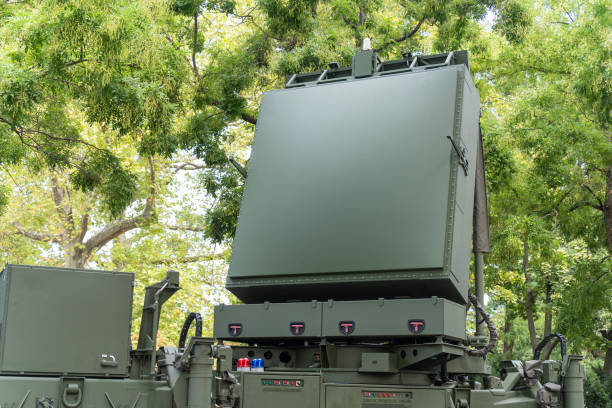 istock Israeli-developed Military mobile radar system in a forested area 2191507215