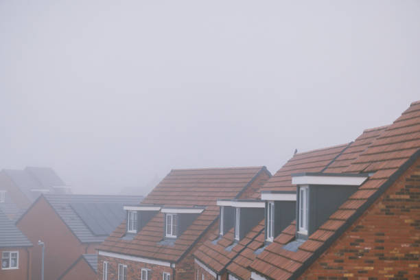 istock New build houses on a misty day 2191508653