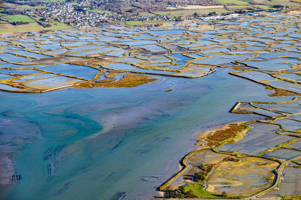 istock Loire River estuary and La baule Marsh on atlantic ocean coast 2191508742