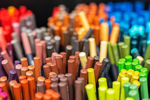 istock Multicolored pencils for drawing and sketching. Back to school. 2191510121