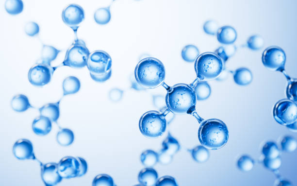 istock Molecules with biology and chemical concept, 3d rendering. 2191516874