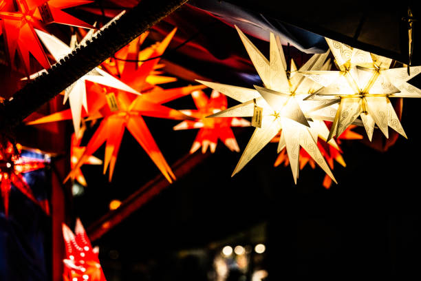 istock Christmas paper stars 2191519119