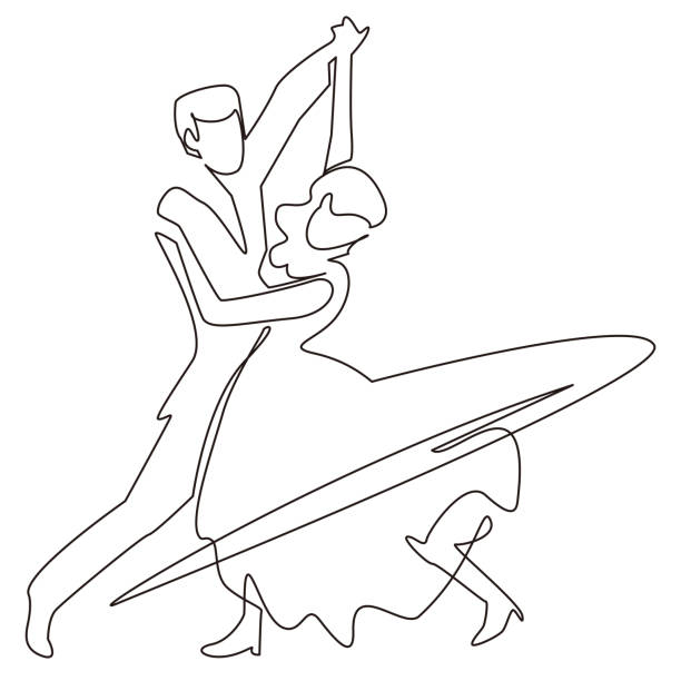 140+ Ball Formal Dance Illustrations - iStock