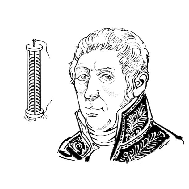 Voltas First Cell 480+ Electrochemical Cell Stock Illustrations, Royalty-Free Vector ...