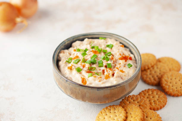 istock Homemade French Onion Dip with Chips 2191526539