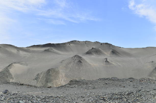 Geomorphic Scenery Desert in Yadan, Xinjiang, China