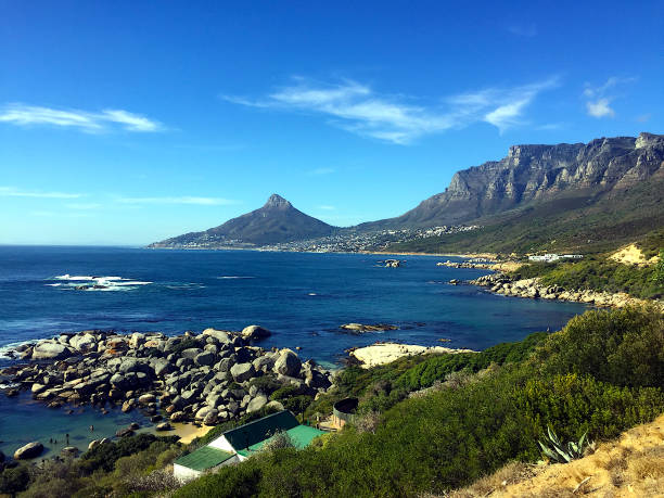 istock Cape Town Coastline - Rugged Cliffs, Rising Mountains and Vibrant Blue Waters 2191527234