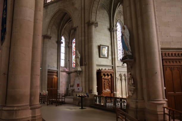istock Cholet - Our Lady church 2191535463