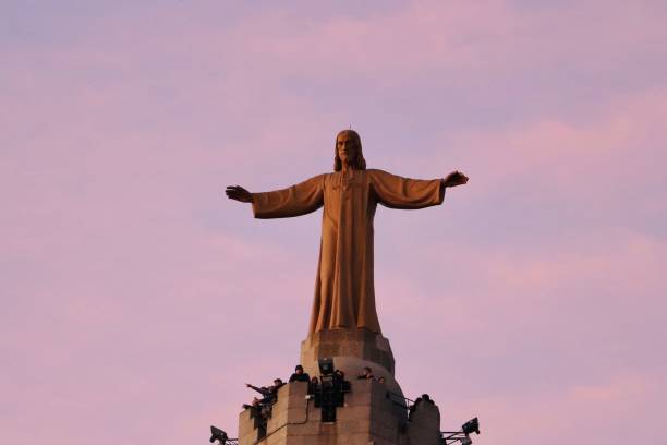 istock Sacred Heart Temple on Tibidabo 2191535739