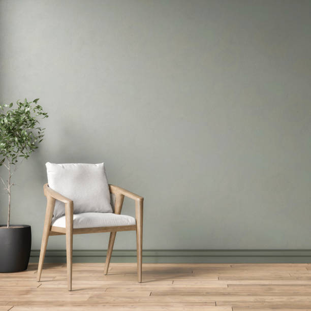 istock 3d rendering of a mock-up with a wall. 2191540989