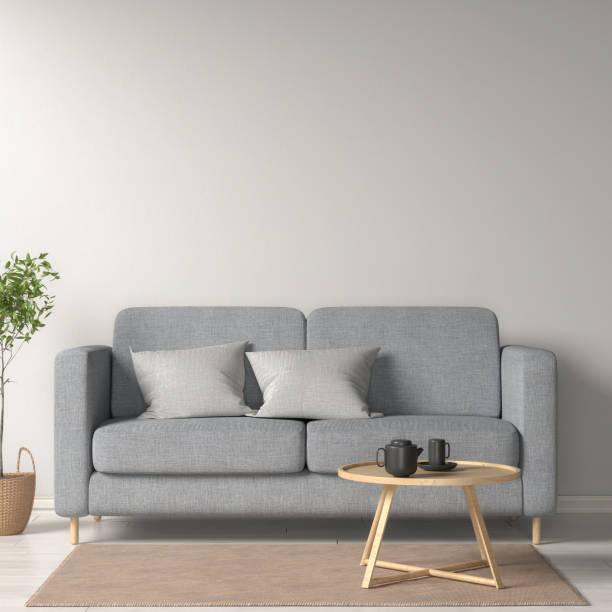 istock 3d rendering of a mock-up with a bright wall. 2191541005