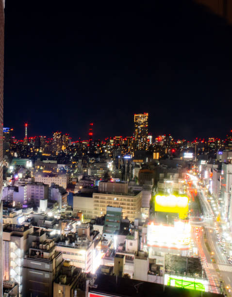 istock Night view in Tokyo city, Japan 2191543834