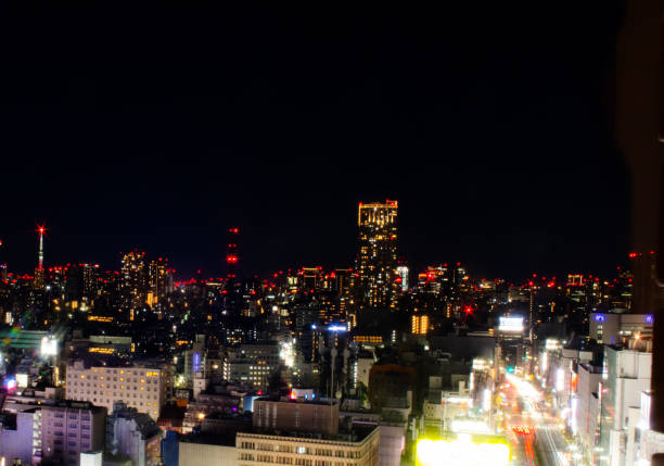 istock Night view in Tokyo city, Japan 2191543849