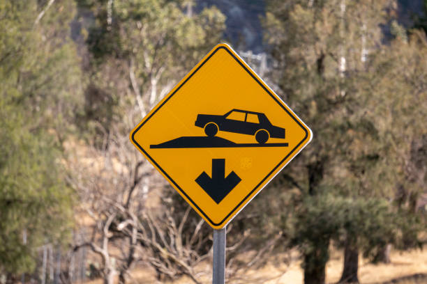 istock Topes speed bump sign in Guanajuato, Mexico 2191544513