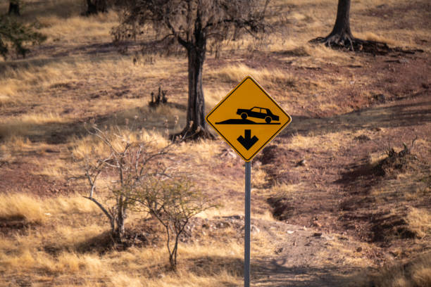 istock Topes speed bump sign in Guanajuato, Mexico 2191545064