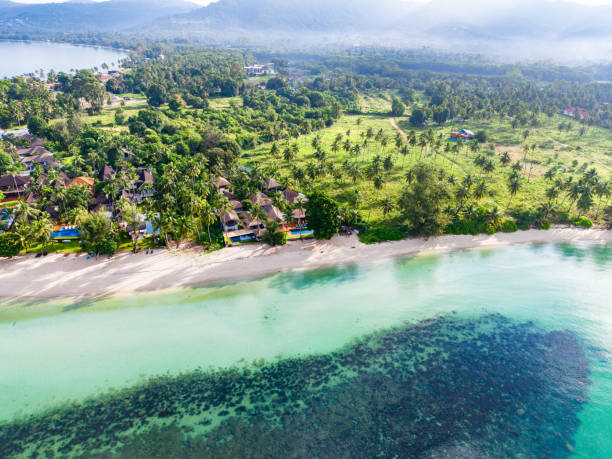 istock South Samui views with beach villas, in koh Samui, Thailand 2191550146