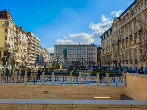 istock A beautiful square in the City of Budapest. 2191552929