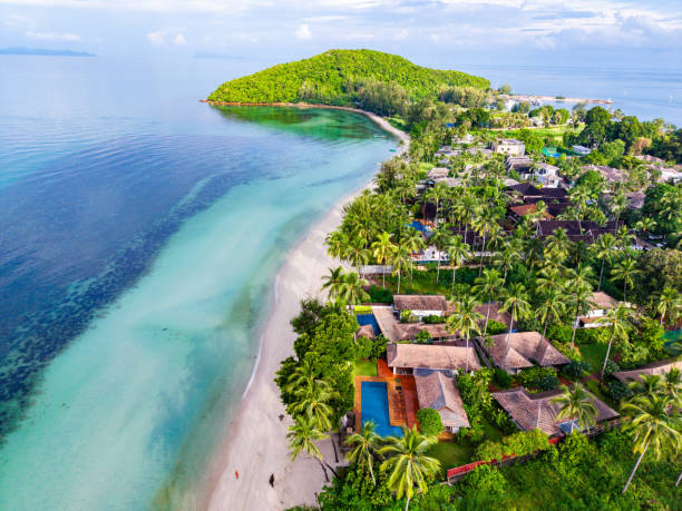 istock South Samui views with beach villas, in koh Samui, Thailand 2191555628