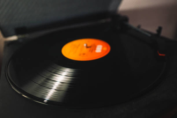 istock Vintage Vinyl Record Player in Action 2191556307