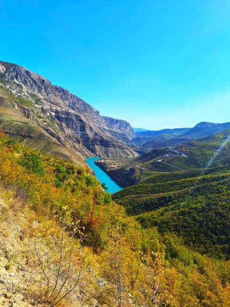 istock A river in a canyon in the mountains 2191559992