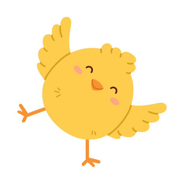 istock Happy little chick. Childish print for nursery, kids apparel, poster and postcard. Flat isolated vector illustration 2191568196