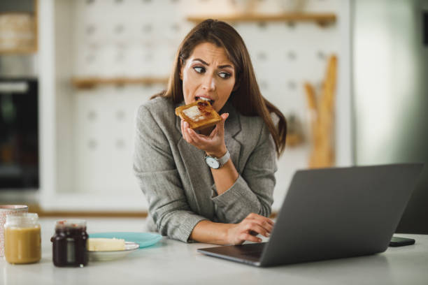 istock Catching Up On The Morning News 2191571005