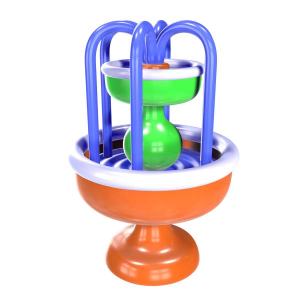 istock Water Fountain 3D Illustration Icon 2191579254