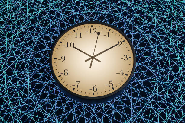 concept of artificial intelligence with an illustration mixed at photographies