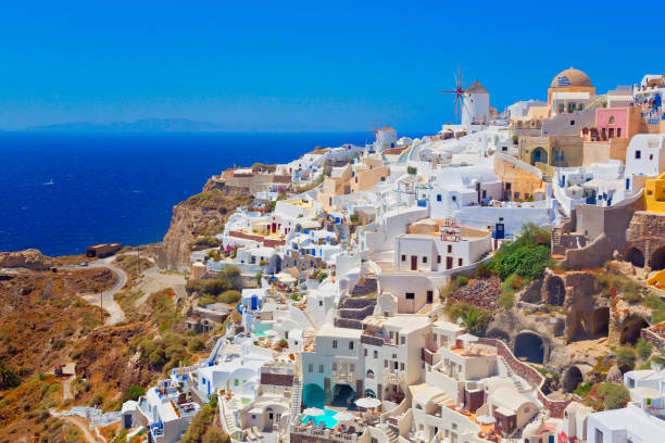 istock Panoramic view of Santorini island, Cyclades, Greece 2191582802