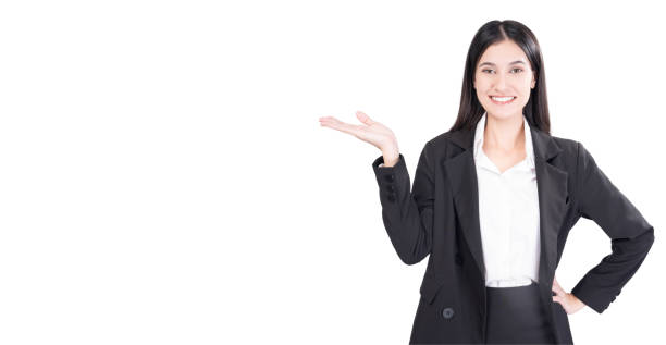 istock Confident Businesswoman Presenting 2191582950