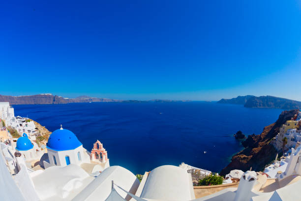 istock Panoramic view of Santorini island, Cyclades, Greece 2191583152