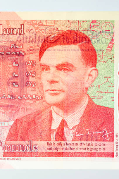 istock Portrait of Alan Turing on the 50 GBP note. 2191584812