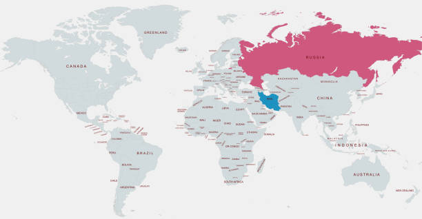 World Map Russia And Iran With Detailed Country Labels World Map Russia And Iran With Detailed Country Labels 