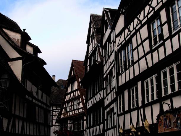 istock View of Alsatian-style houses 2191590609