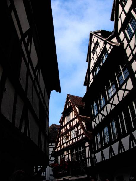 istock View of Alsatian-style houses 2191590628
