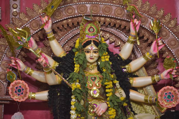 istock Bengali Mata, Bengali Durga Pooja Navratri (Hindu Festival) 2191593942