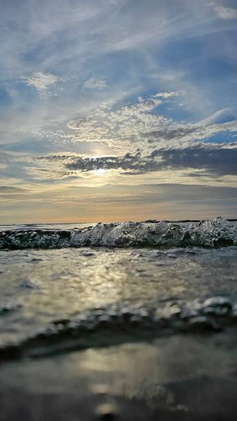 istock Sunset by the sea in summer 2191595200