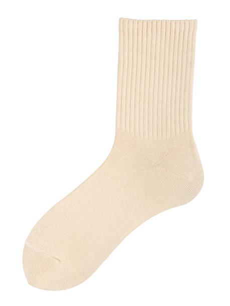 istock Beige long sock is isolated on a white background. Without labels. 2191604531