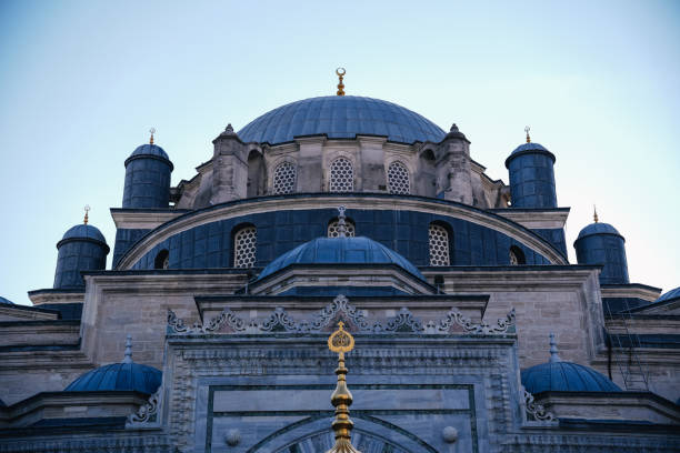 istock Impressive Beyazid mosque showing its majestic domes and minarets 2191604833