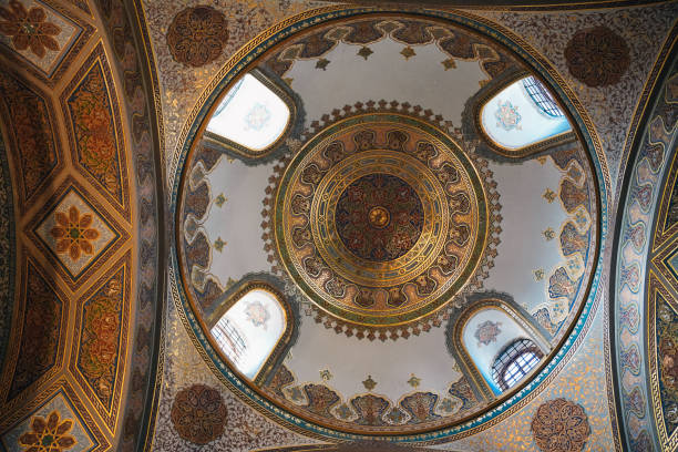 istock Exploring the intricate details of a ceiling in the Topkapi Palace 2191604859