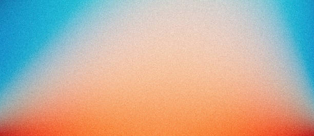 istock Grainy background, blue orange red color gradient noise texture banner, poster header cover wallpaper backdrop design 2191607154