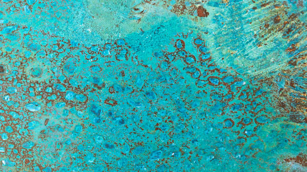 istock A blue and brown background with a lot of small dots 2191608054