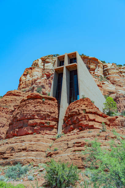 istock The Chapel built on red rocks at Sedona 2191609653