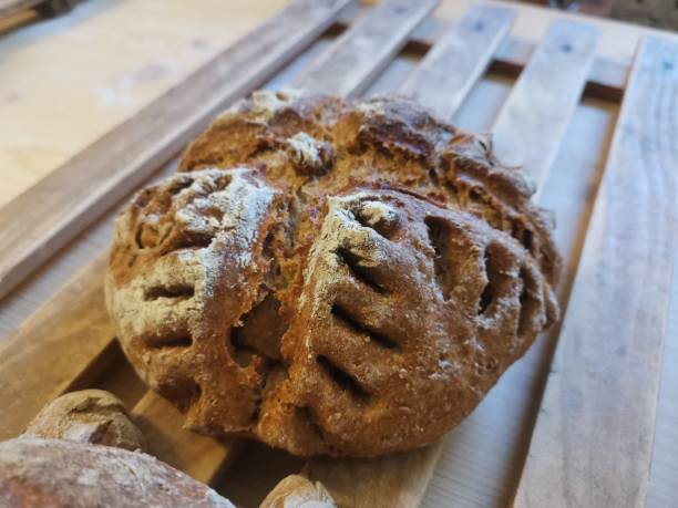 istock Close-up of bread on table 2191611324