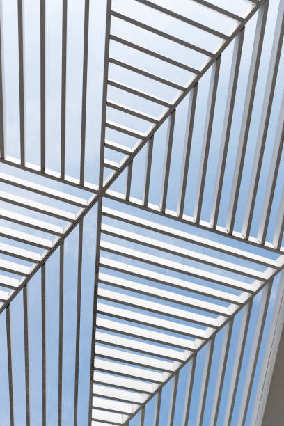 istock Abstract background. Architectural geometrical background. Geometrical architecture. Geometric abstract architectural background. Abstract architecture design 2191629146