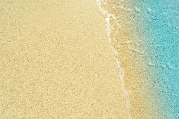 istock beautifully sand beach, closeup, topview 2191639559