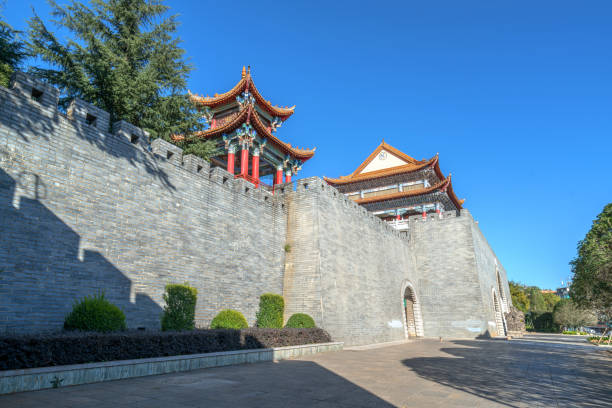 istock Ancient city gate in Qujing, Yunnan 2191641821