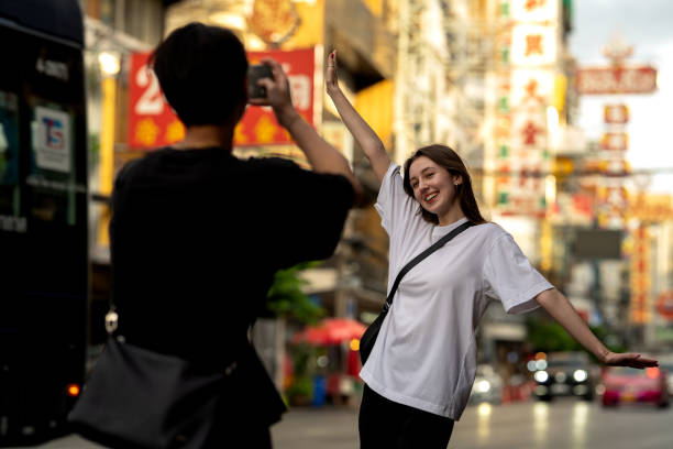 istock Gen z couple exploring Chinatown Bangkok 2191643688