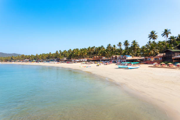 istock Boats at the Palolem Beach in Goa, India 2191643830